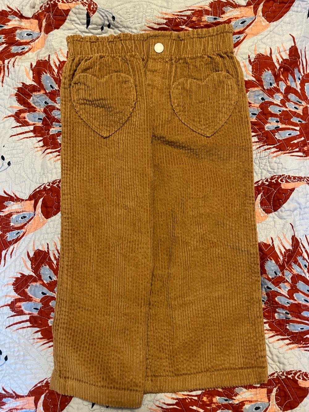 Old Navy Kids Corduroy Pull-On Bottoms in Camel Brown